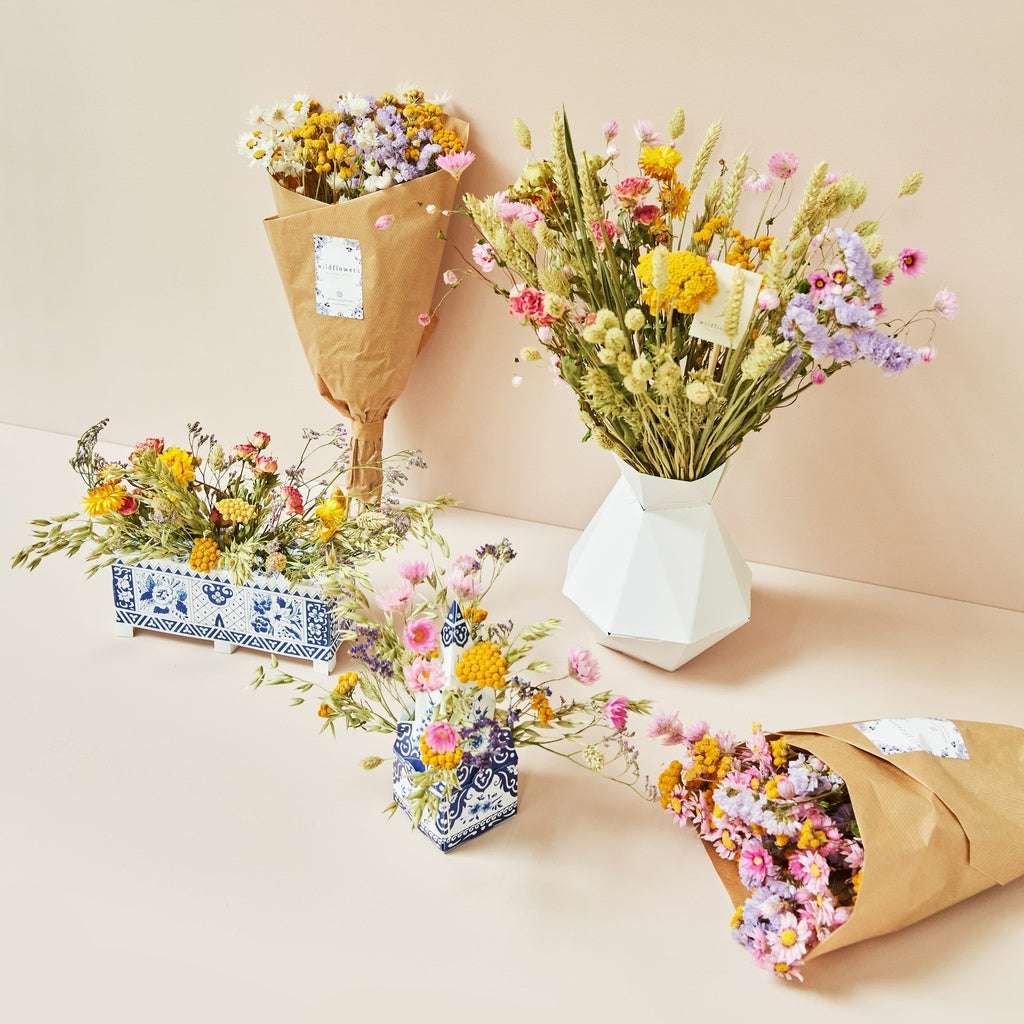 Delft Natural - Letterbox DIY Flower Block