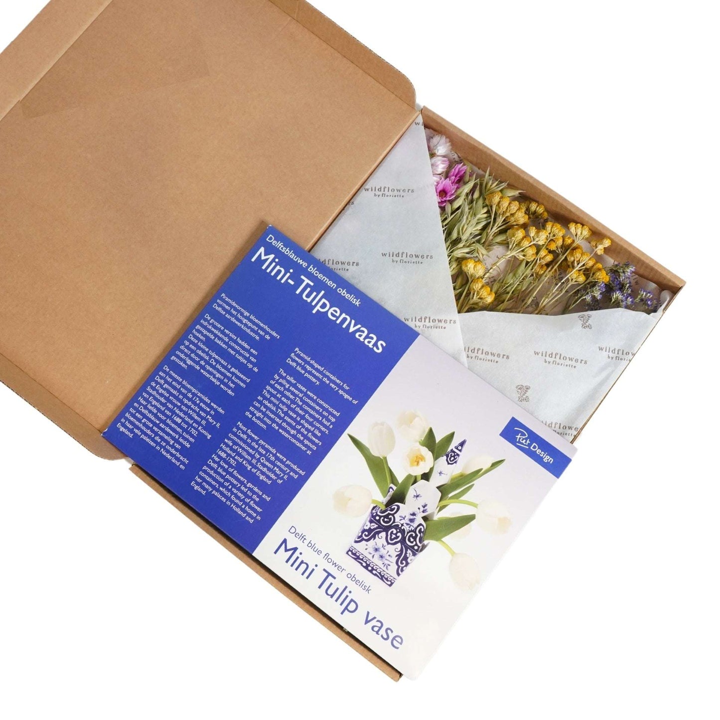 Delft Pasture - Letterbox DIY Tulip Vase