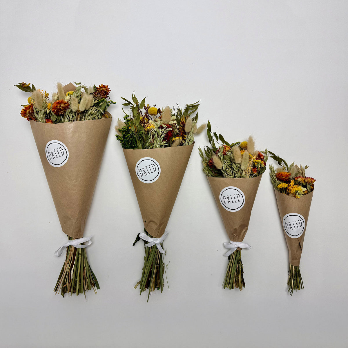 Rose Claret: Dried Rose Bouquet