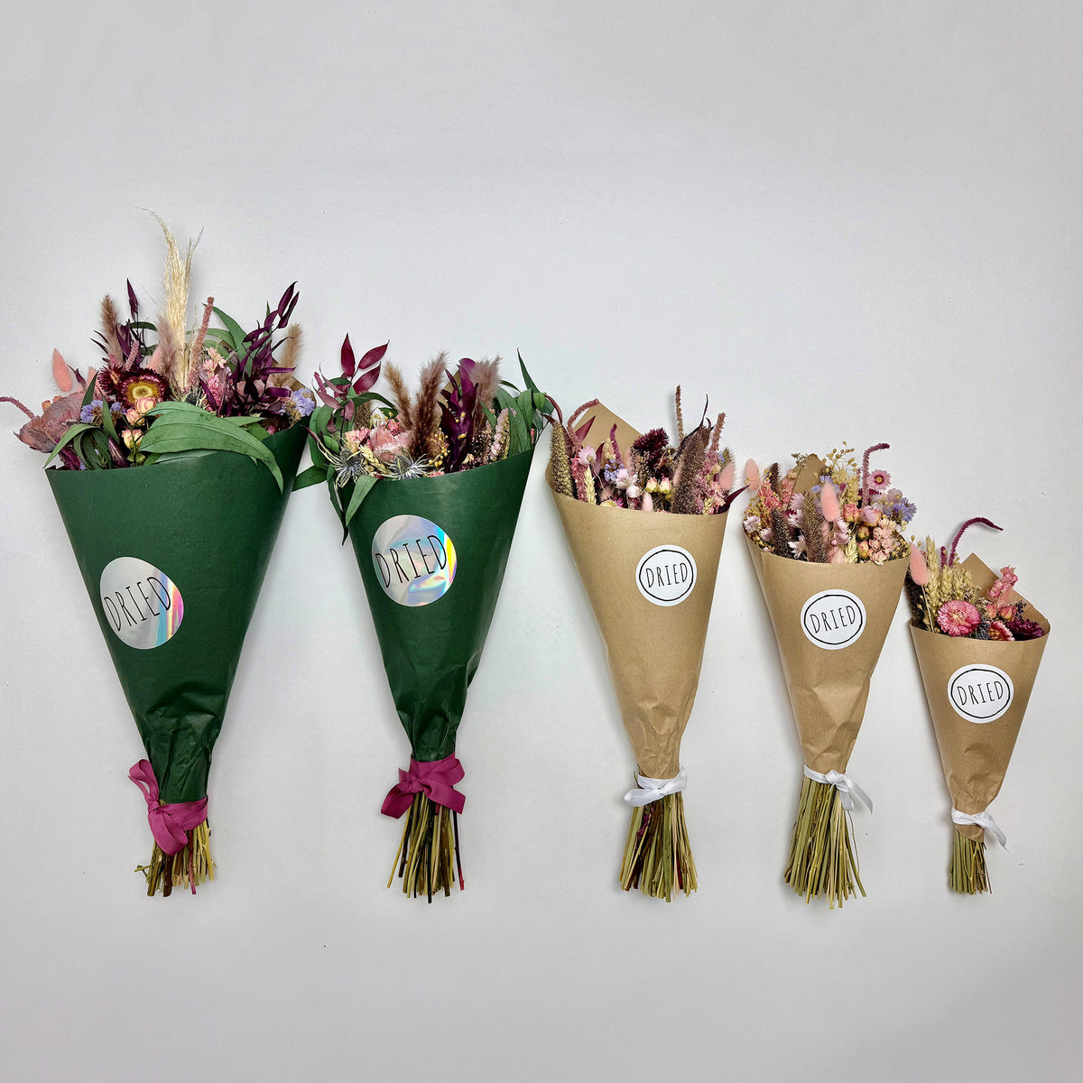 Rose Lilt: Dried Rose Bouquet
