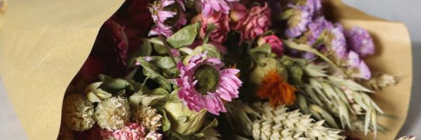 How to Add Dried Flowers to Your Halloween Decor