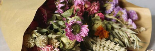 How to Add Dried Flowers to Your Halloween Decor