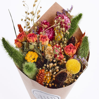 Rose Cinder - Dried Rose Bouquet