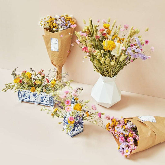 Delft Natural - Letterbox DIY Flower Block