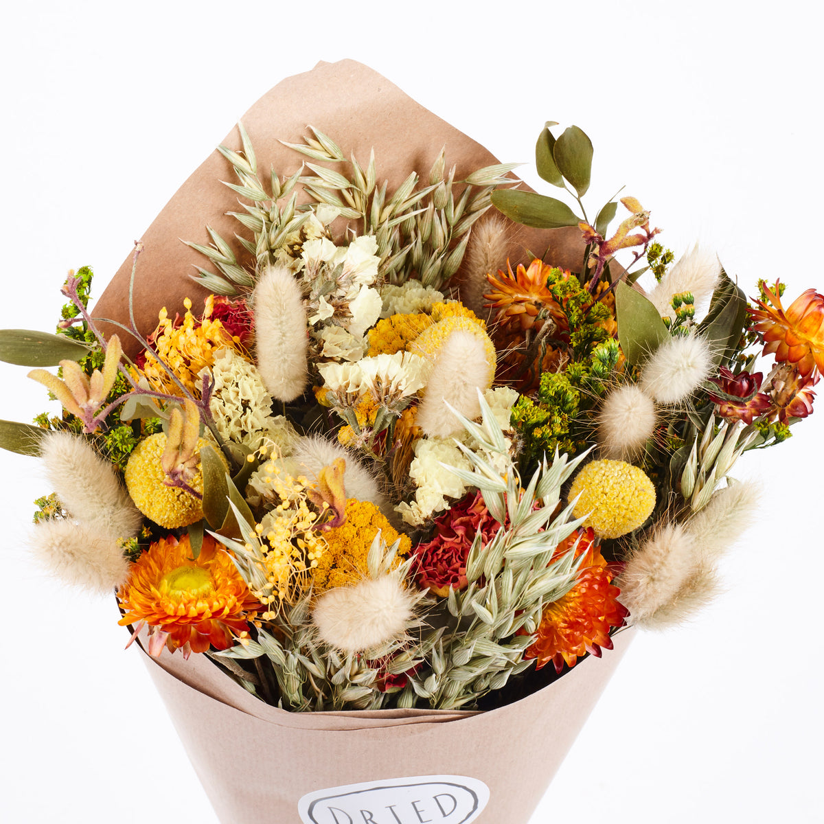 Rose Claret: Dried Rose Bouquet