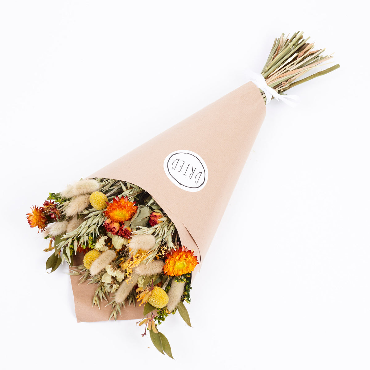 Rose Sunward: Dried Rose Bouquet