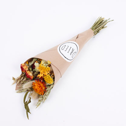 Rose Sunward: Dried Rose Bouquet