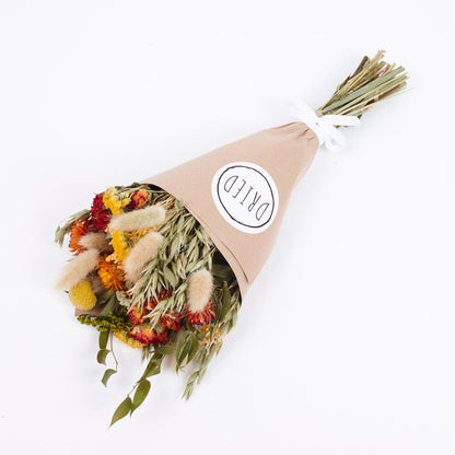 Rose Claret: Dried Rose Bouquet