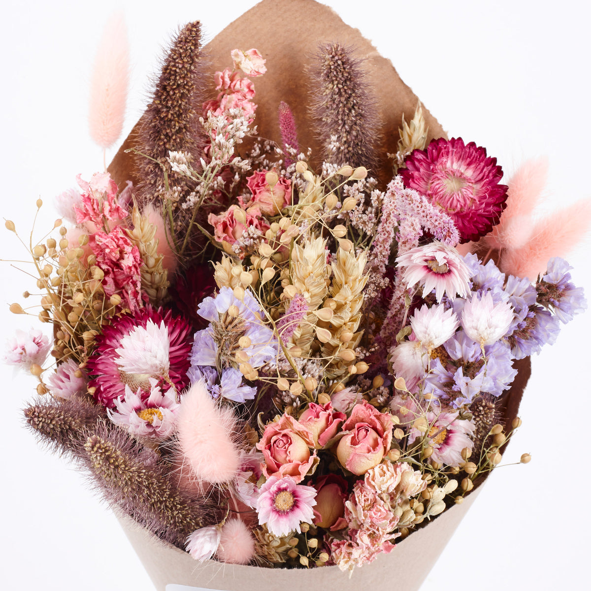 Rose Lilt: Dried Rose Bouquet