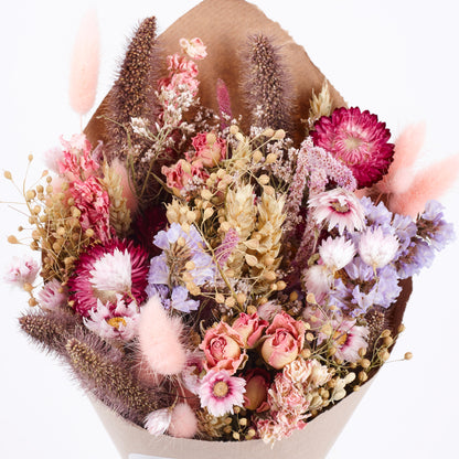 Rose Lilt: Dried Rose Bouquet