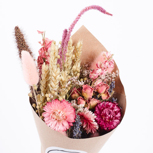 Rose Lilt: Dried Rose Bouquet