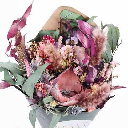 Rose Lilt: Dried Rose Bouquet
